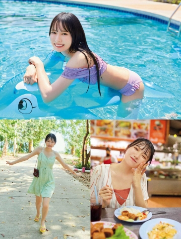 鈴木瞳美 指原莉乃プロデュースアイドルが初水着初ランジェリーに挑戦した001
