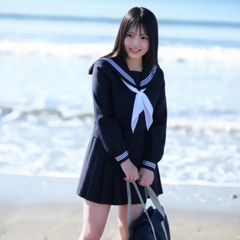 鈴原すず 今年1月にグラビアデビューを果たした17歳 水着　ビキニ46