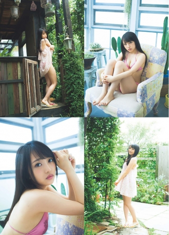 AKB48 向井地美音 話題のファースト写真集が重版決定!空の下でピュアな笑顔満開水着 ビキニ13
